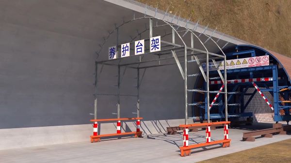 都匀市隧道施工动画制作公司 - 隧道施工工艺和施工方法 - 隧道施工汇报动画视频 - bim 工程施工动画